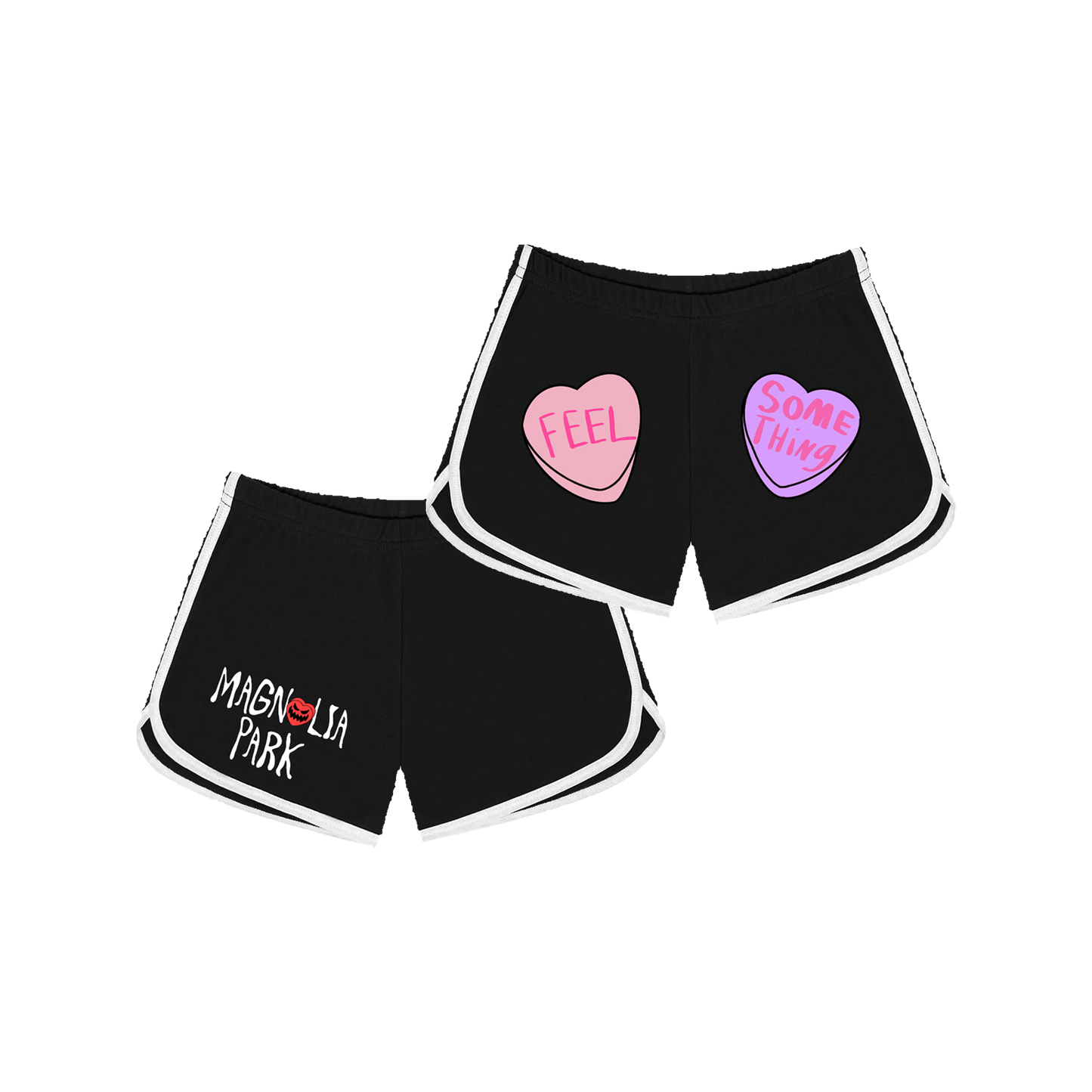 Candy Heart Booty Shorts