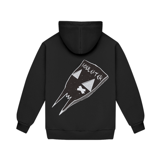 Soul Eater Zip-Up Hoodie (Black)