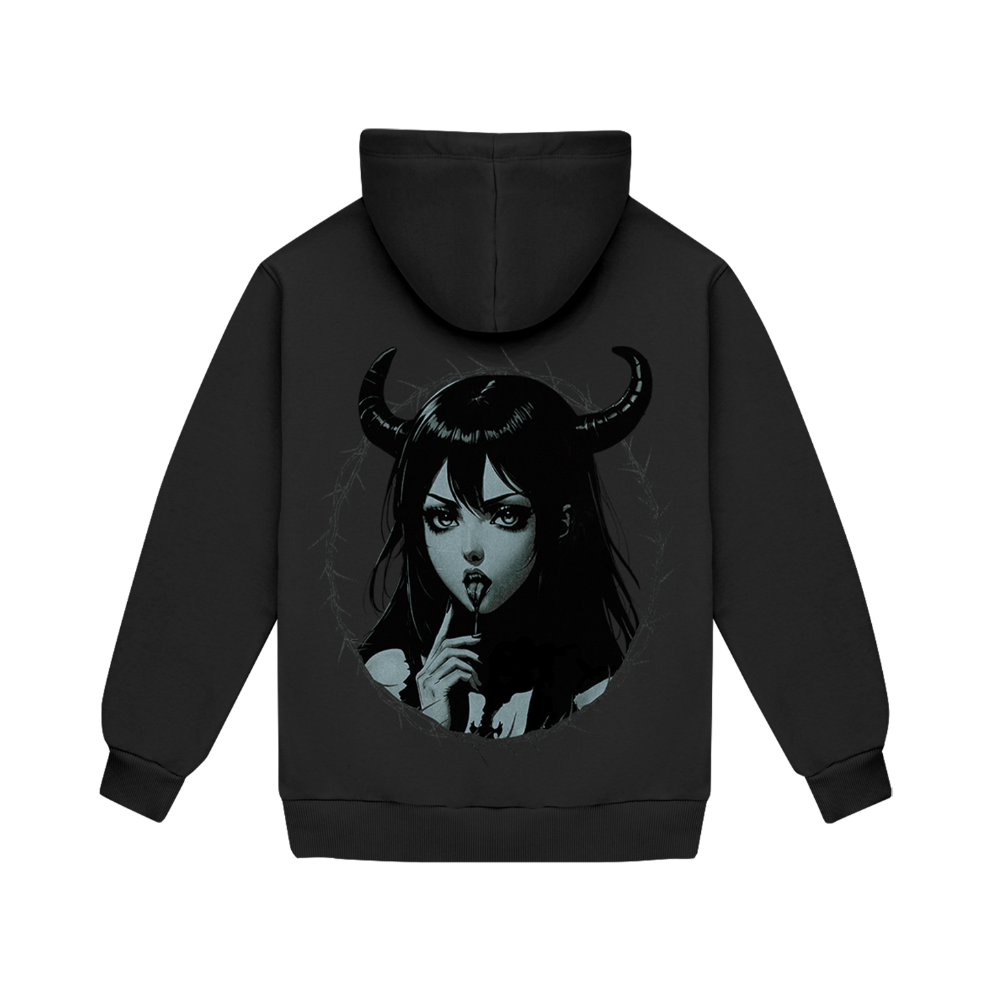 Vampire Girl Hoodie (Black)