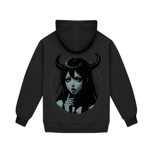 Vampire Girl Hoodie (Black)