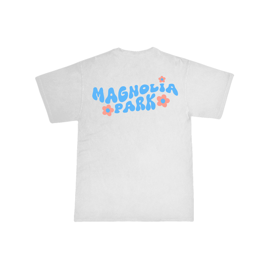 Breakdown Flower Tee (White)