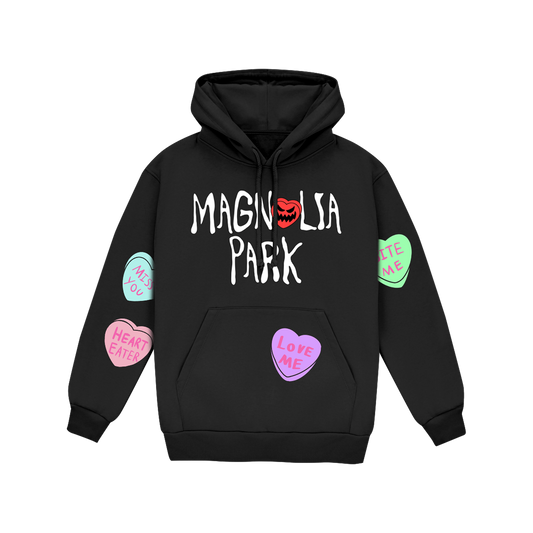 Candy Heart Hoodie (Black)