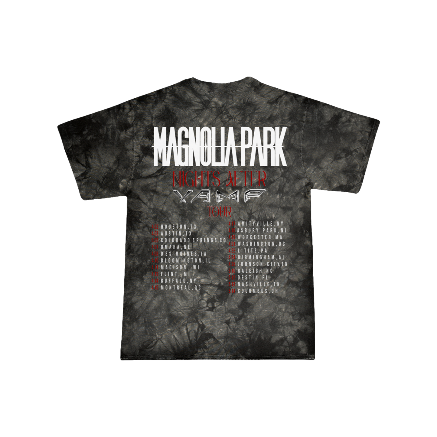 Nights After Tour Tee