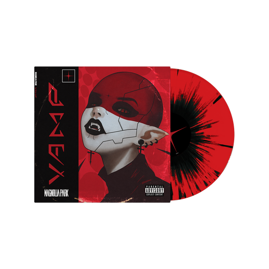 VAMP LP (Opaque Red & Black Splatter)