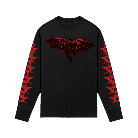 Vampire Longsleeve Tee (Black)