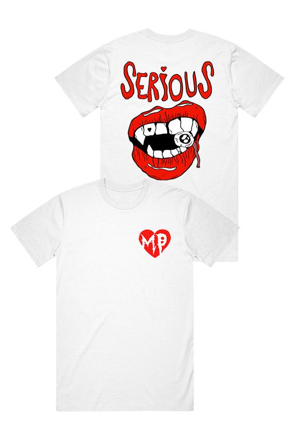 Serious Tee (White)